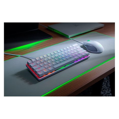 Razer | Huntsman Mini | Gaming keyboard | RGB LED light | US | Mercury White | Wired - 3